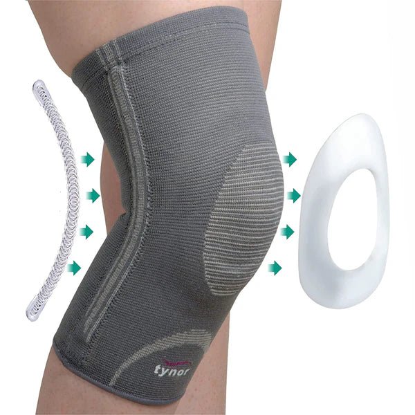 Tynor - KNEE CAP CLOSE PATELLA (WITH HINGE) Health & Wellness SMALL