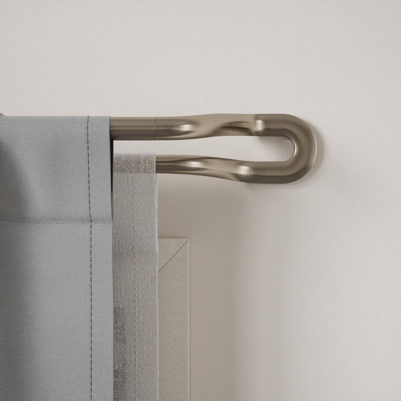Midnight Blackout Double Curtain Rod - image 9