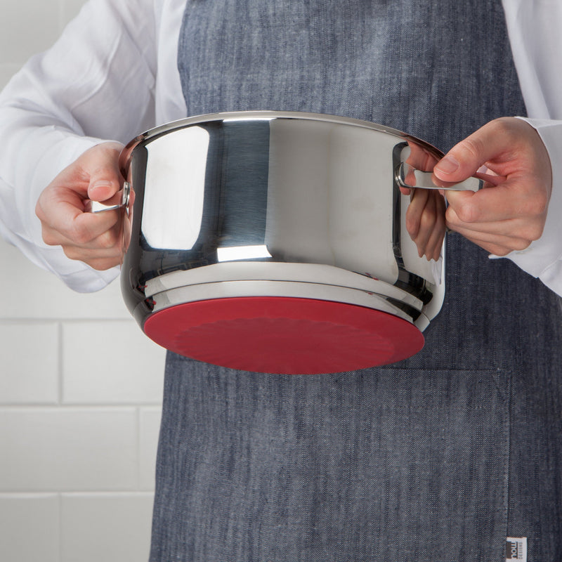 Danica - Carmine Magnetic Silicone Trivet - lifestyle