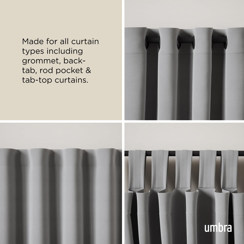 UMBRA - Bellwood Curtain Rod Home & Kitchen Matte - Black
