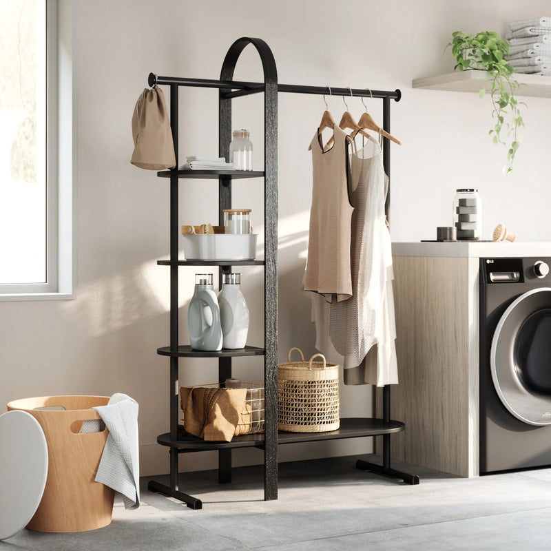 UMBRA - Bellwood Garment Rack | Freestanding Clothing Rack and Display Stand Home & Kitchen White - Natural