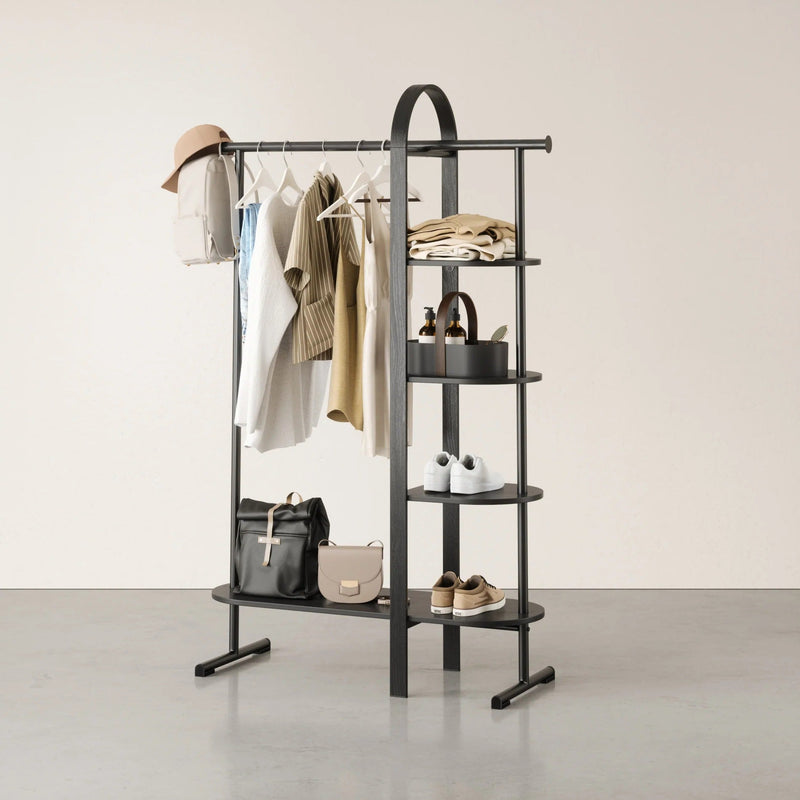 UMBRA - Bellwood Garment Rack | Freestanding Clothing Rack and Display Stand Home & Kitchen White - Natural