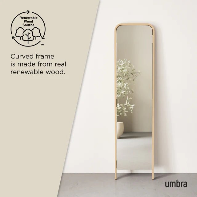 UMBRA - BELLWOOD LEANING MIRROR 15.5 X62 Home & Kitchen