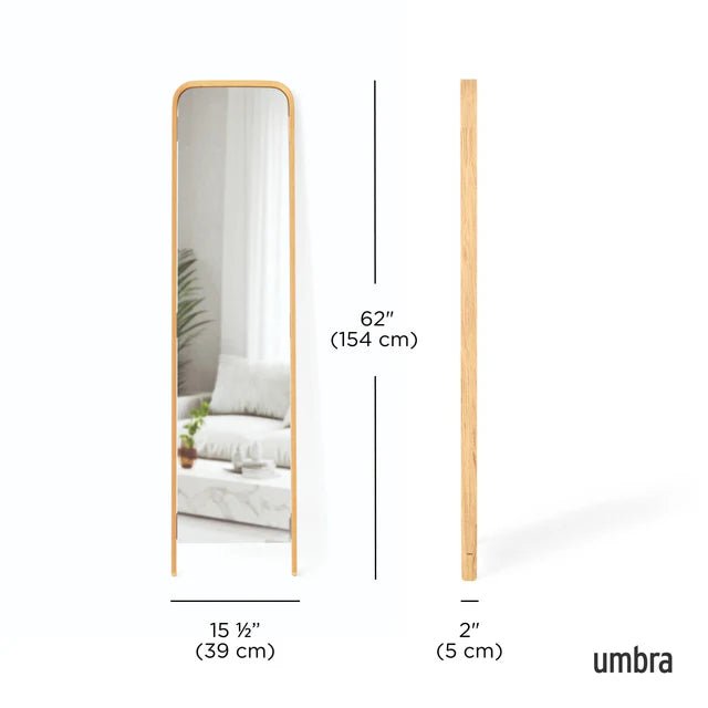 UMBRA - BELLWOOD LEANING MIRROR 15.5 X62 Home & Kitchen