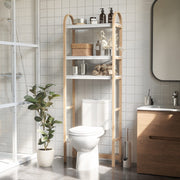 UMBRA - Bellwood Over the Toilet Shelf | Bathroom Space - Saving Storage Organizer Home & Kitchen White - Natural