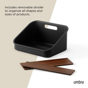 UMBRA - Bellwood Packet Organizer Home & Kitchen Black - Walnut