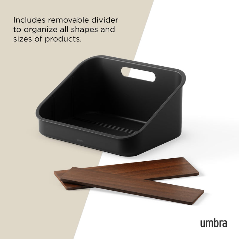 UMBRA - Bellwood Packet Organizer Home & Kitchen Black - Walnut