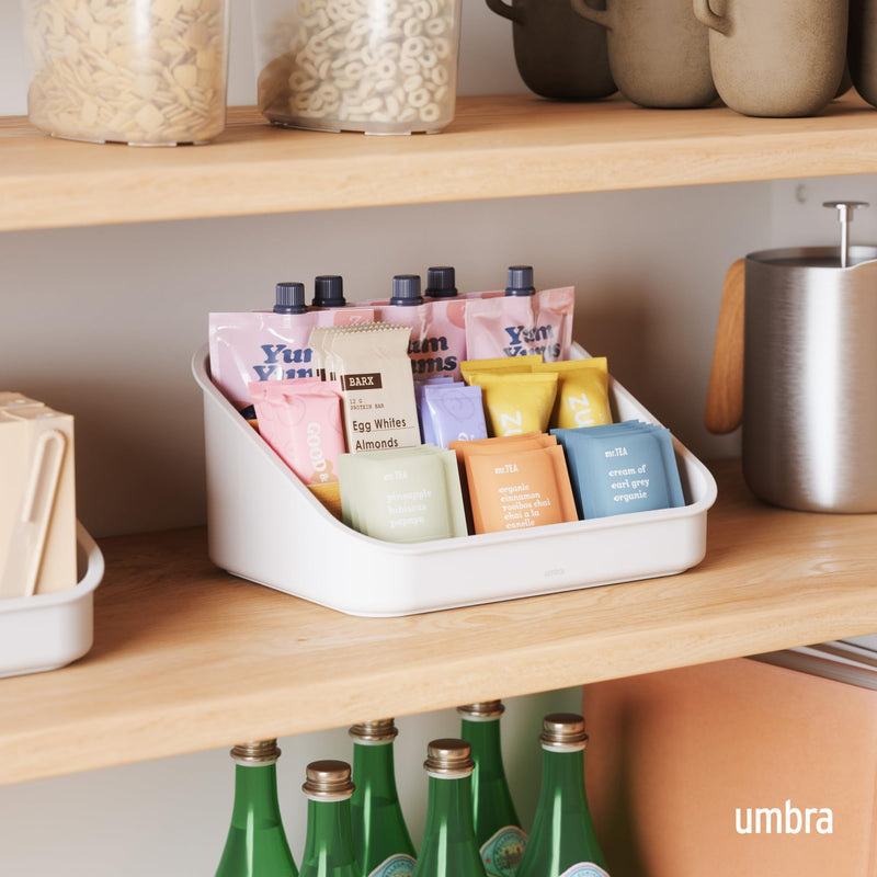 UMBRA - Bellwood Packet Organizer Home & Kitchen White - Natural