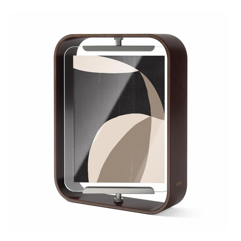 UMBRA - Bellwood Picture Frame Collection | Classic Wooden Photo Frames for Home Home & Kitchen Aged - Walnut 5x7