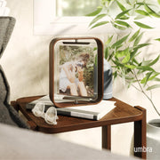 UMBRA - Bellwood Picture Frame Collection | Classic Wooden Photo Frames for Home Home & Kitchen Aged - Walnut 5x7