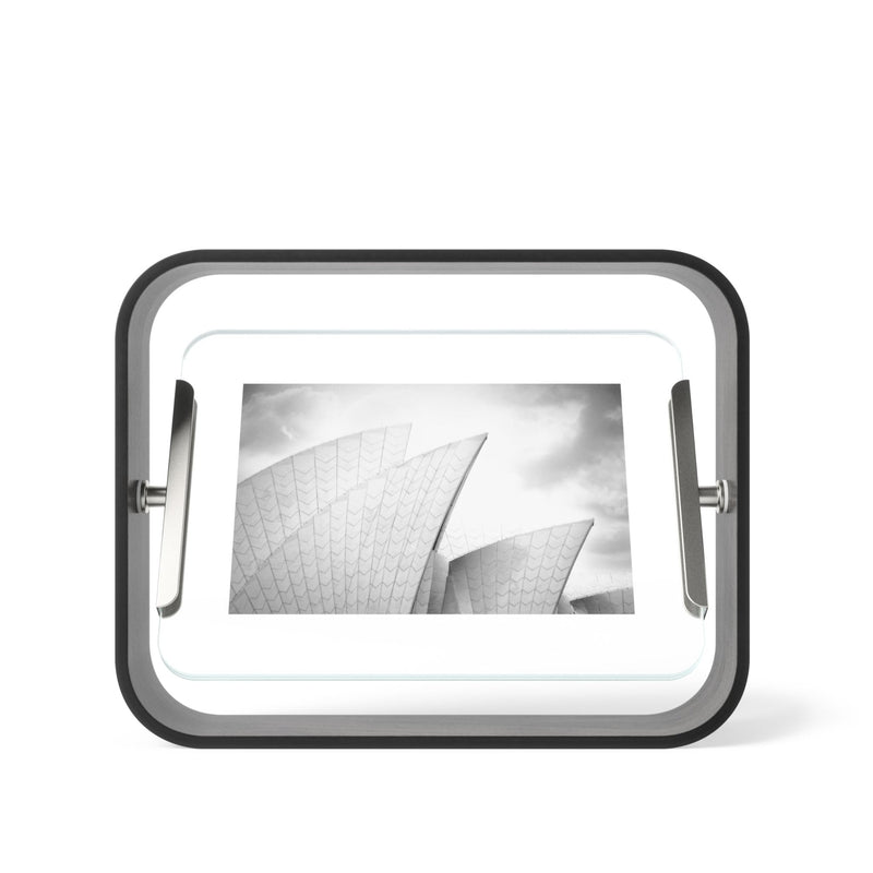 UMBRA - Bellwood Picture Frame Collection | Classic Wooden Photo Frames for Home Home & Kitchen Black 5x7