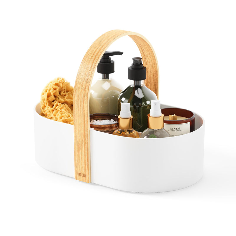 UMBRA - Bellwood Storage Caddy Home & Kitchen White - Natural
