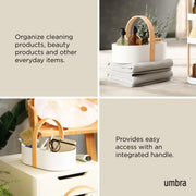 UMBRA - Bellwood Storage Caddy Home & Kitchen White - Natural