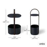 UMBRA - Bellwood Storage Table Home & Kitchen Cable management