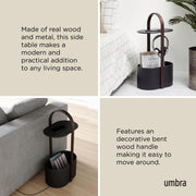 UMBRA - Bellwood Storage Table Home & Kitchen Cable management