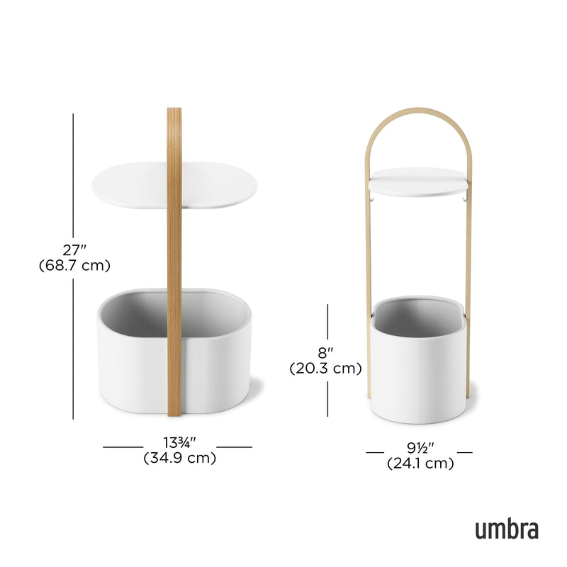 UMBRA - Bellwood Storage Table Home & Kitchen Integrated handle