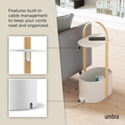UMBRA - Bellwood Storage Table Home & Kitchen Integrated handle