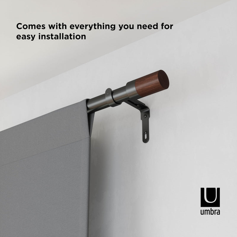 UMBRA - Blok Curtain Rod Home & Kitchen 36 - 72" (91 - 183 cm)