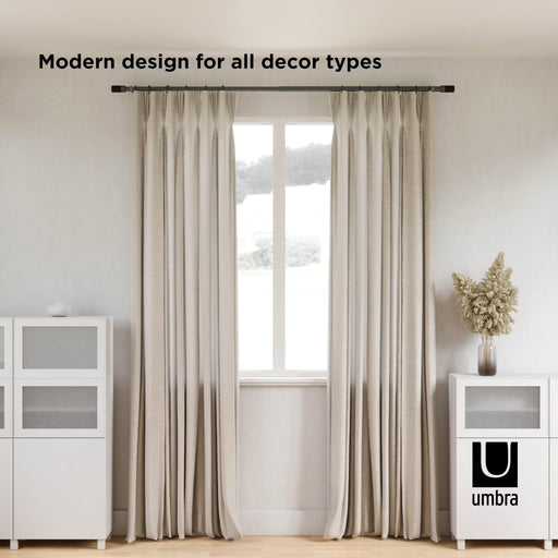 UMBRA - Blok Curtain Rod Home & Kitchen 36 - 72" (91 - 183 cm)