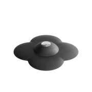 UMBRA - Bloom Drain Stop _ Black Hardware