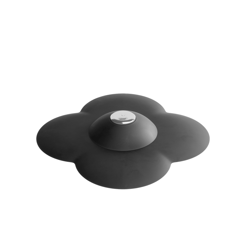 UMBRA - Bloom Drain Stop _ Black Hardware