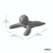 UMBRA - Buddy Doorstop | Non - Slip Door Stopper for Home and Office, Durable Rubber Home & Kitchen 1 - Pack