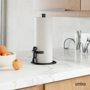 UMBRA - Buddy Paper Towel Holder | Countertop Kitchen Roll Dispenser & Organizer Home & Kitchen Black