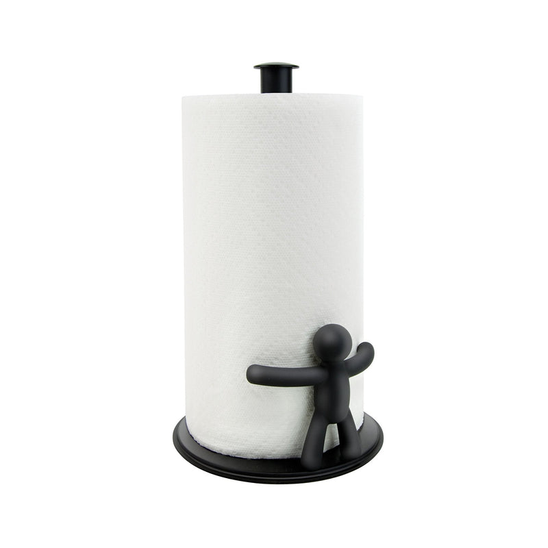 UMBRA - Buddy Paper Towel Holder | Countertop Kitchen Roll Dispenser & Organizer Home & Kitchen Black