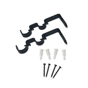 UMBRA - Cappa Double 1" Bracket Home & Kitchen Matte Black