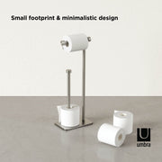 UMBRA - Cappa Toilet Paper Holder & Reserve _ Nickel Home & Kitchen