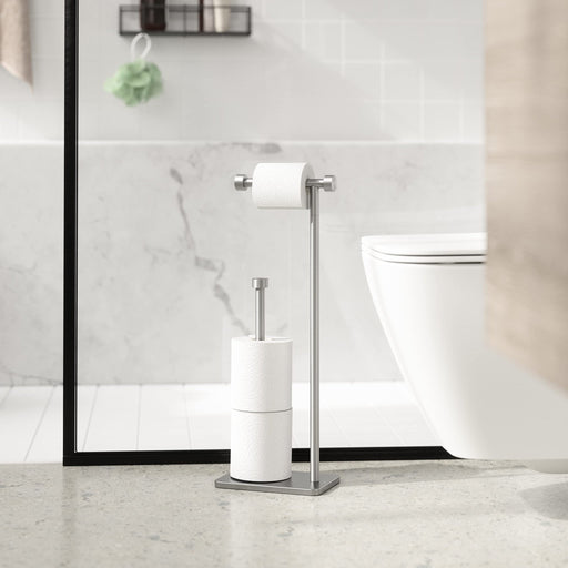 UMBRA - Cappa Toilet Paper Holder & Reserve _ Nickel Home & Kitchen