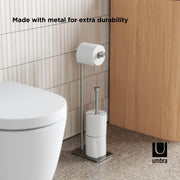 UMBRA - Cappa Toilet Paper Holder & Reserve _ Nickel Home & Kitchen