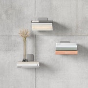UMBRA - Conceal Shelves - Set of 3 | Minimal Floating Organizer Shelves for Home Home & Kitchen Large
