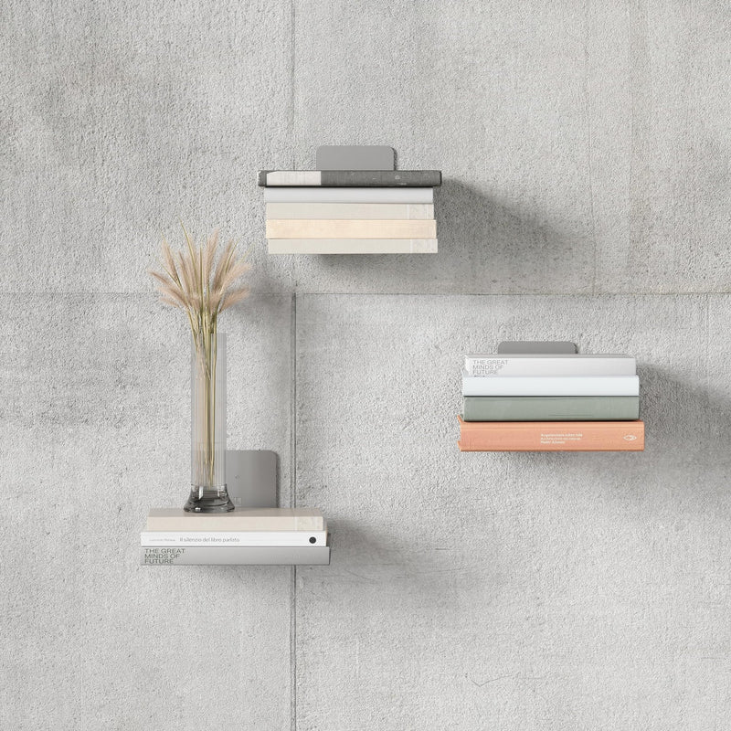 UMBRA - Conceal Shelves - Set of 3 | Minimal Floating Organizer Shelves for Home Home & Kitchen Large