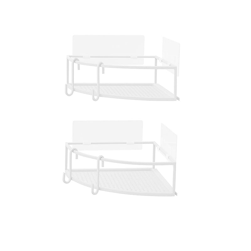 UMBRA - Cubiko Adhesive Corner Bins | Set of 2 Home & Kitchen White