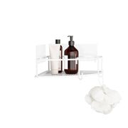 UMBRA - Cubiko Adhesive Corner Bins | Set of 2 Home & Kitchen White