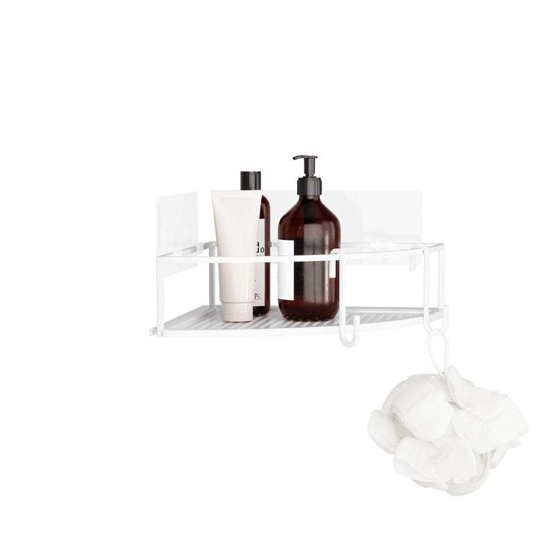 UMBRA - Cubiko Adhesive Corner Bins | Set of 2 Home & Kitchen White