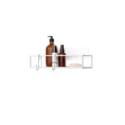UMBRA - Cubiko Adhesive Shower Bins | Set of 2 Home & Kitchen White