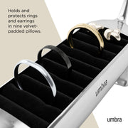 UMBRA - Dachsie Ring Holder | Decorative Dachshund Jewelry Stand for Rings Home & Kitchen Chrome