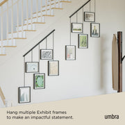 UMBRA - Exhibit Wall Picture Frames - Set of 5 Home & Kitchen Black