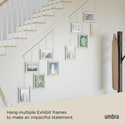 UMBRA - Exhibit Wall Picture Frames - Set of 5 Home & Kitchen White