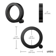 UMBRA - Ferris Jewelry Organizer | Rotating Multi - Tier Jewelry Storage Display for Accessories Home & Kitchen Black