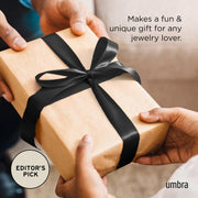 UMBRA - Ferris Jewelry Organizer | Rotating Multi - Tier Jewelry Storage Display for Accessories Home & Kitchen Black