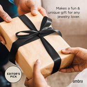 UMBRA - Ferris Jewelry Organizer | Rotating Multi - Tier Jewelry Storage Display for Accessories Home & Kitchen Natural