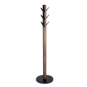 UMBRA - Flapper Coat Rack | Modern Entryway Coat Rack and Hat & Accessory Organizer Home & Kitchen Black - Walnut
