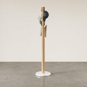 UMBRA - Flapper Coat Rack | Modern Entryway Coat Rack and Hat & Accessory Organizer Home & Kitchen White - Natural