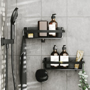 UMBRA - Flex Adhesive Bin | Adhesive Wall - Mounted Storage Organizer for Small Spaces Home & Kitchen Black