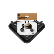 UMBRA - Flex Adhesive Corner Bin | Adhesive Corner Storage for Bathroom & Kitchen Home & Kitchen Black