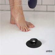 UMBRA - Flex Drain Plug & Hair Catcher | Silicone Strainer Home & Kitchen Black