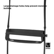 UMBRA - Flex Shower Caddy | Adjustable Hanging Bathroom Organizer & Storage Shelf Home & Kitchen Black
